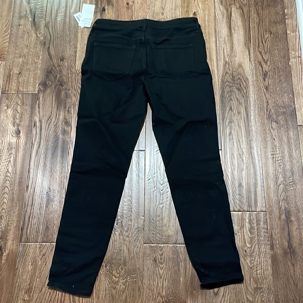 NWT Old Navy mid rise rockstar super skinny black jeans. Sz 10P - Picture 4 of 4
